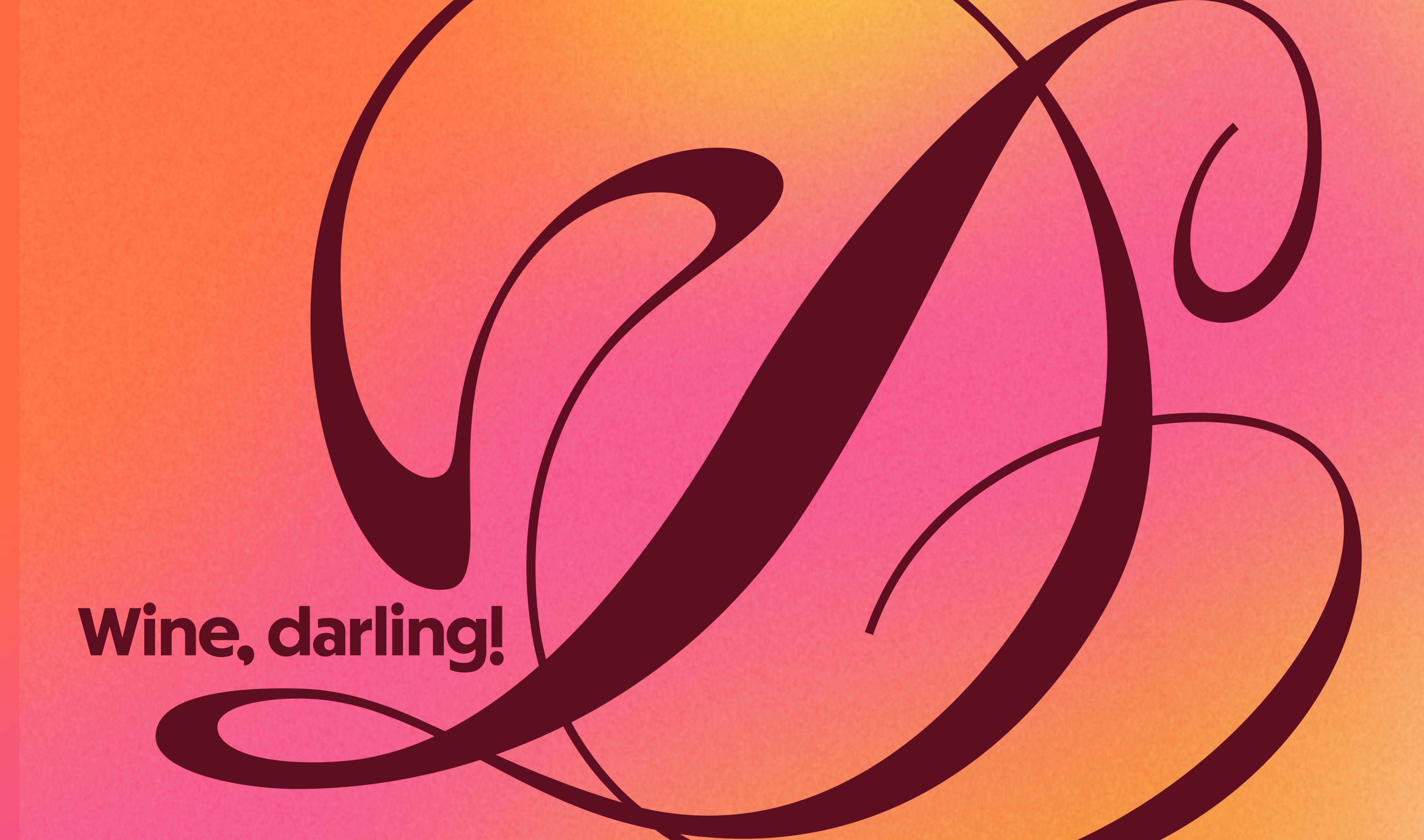 Wine Darling Card